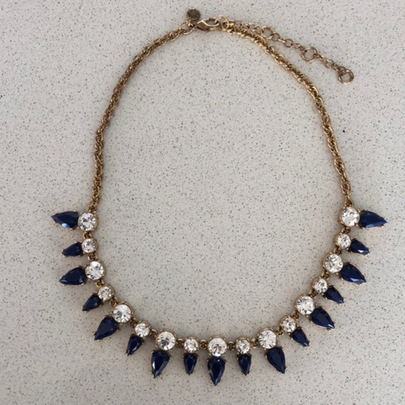 J. Crew Crystal Droplets Necklace - Picture 3 of 4
